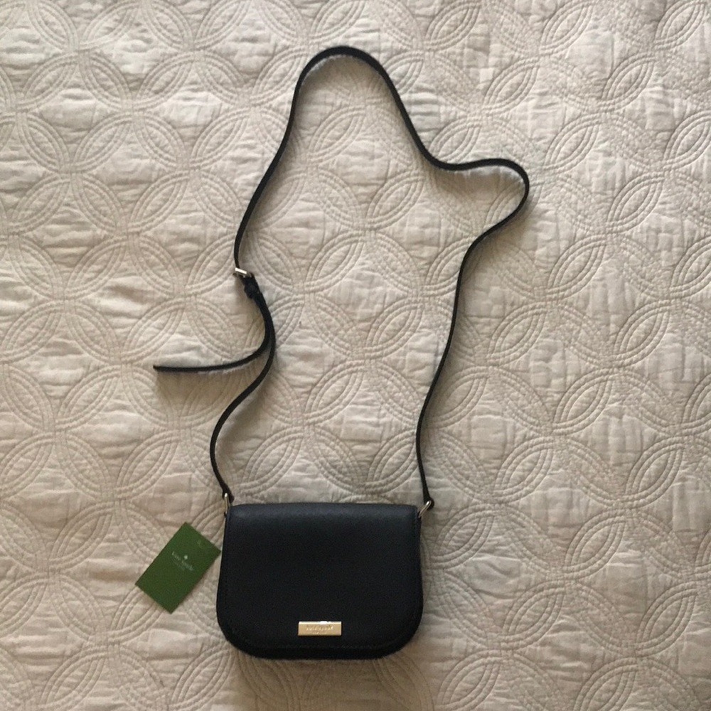 Small black crossbody bag